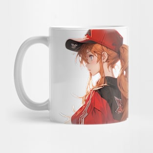 Asuka Langley Soryu evangelion Illustration Streetwear Mug